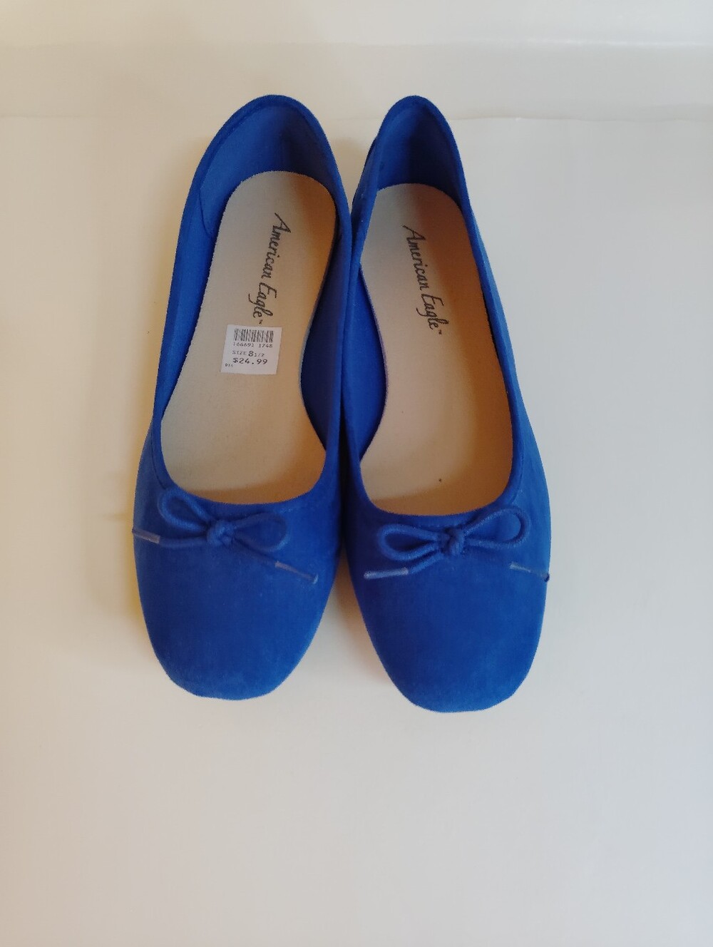 American Eagle Outfitters Royal Blue Slip-On Flats